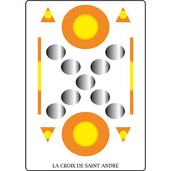 Poster SOLARIA - La croix de Saint  André (60 x 40 cm)