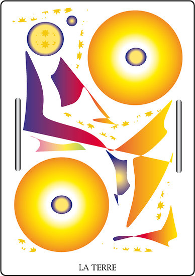 Poster SOLARIA - La Terre  (60 x 40 cm)