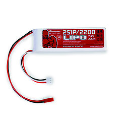 Batterie LiPo 2S 2200mAh 7,4V BEC