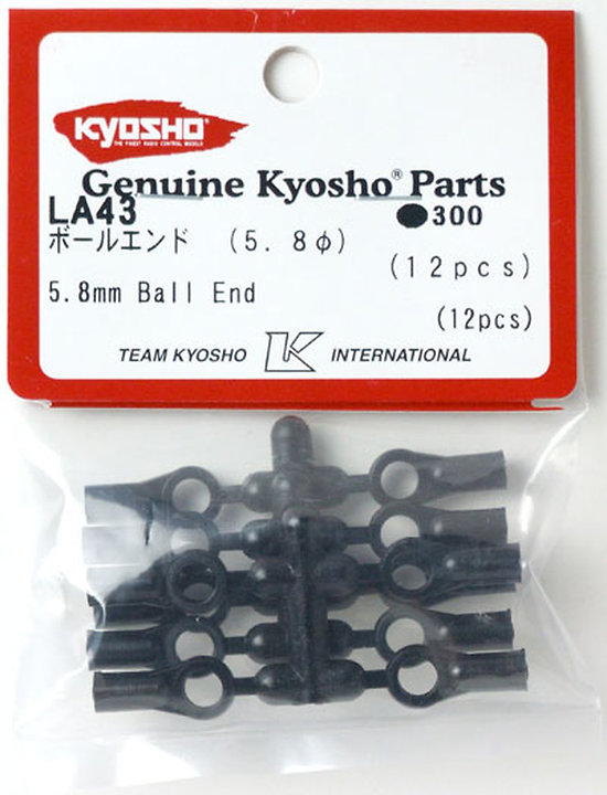 Kyosho LA43 5.8mm Ball End (12pcs)