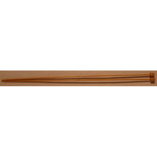 Paire d'aiguilles 33cm  en bambou 2.5mm Prym