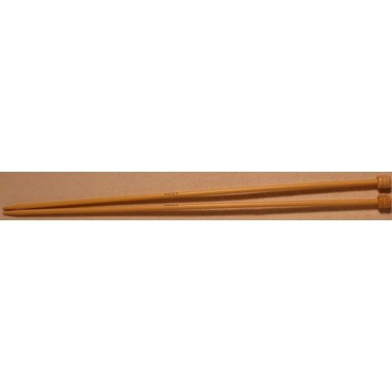 Paire d'aiguilles 33cm  en bambou 4.5 mm Prym