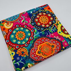 Tissu - Wax 100% coton - Psychédélique - Multi-couleurs