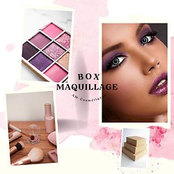Box Maquillage teint, yeux et lèvres avec ou sans abonnement