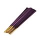 Bâtonnet d'encens Indien Violette 25cm très parfumé et coloré