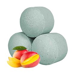 Mini boule de bain Mangue détente avec bombe bain parfum fruité
