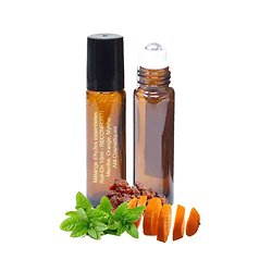 Huiles essentielles Réconfort mélange menthe, orange et myrrhe