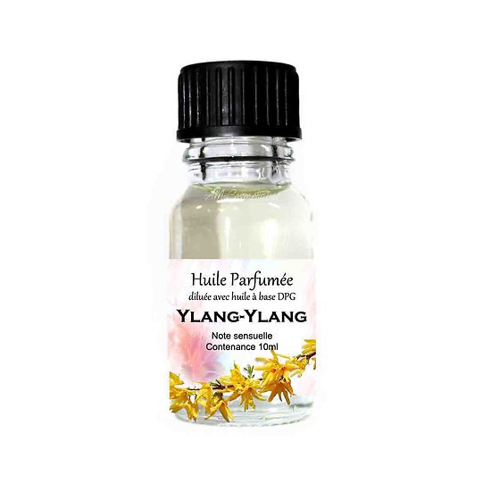 Huile parfumée Ylang Ylang note sensuelle 10ml parfum ambiance