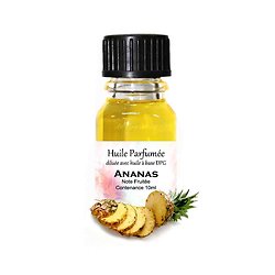 Huile parfumée Ananas note fruitée 10ml diluée parfum d'ambiance
