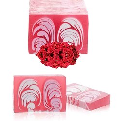 Savon Rose artisanal 100g avec un parfum floral étonnant