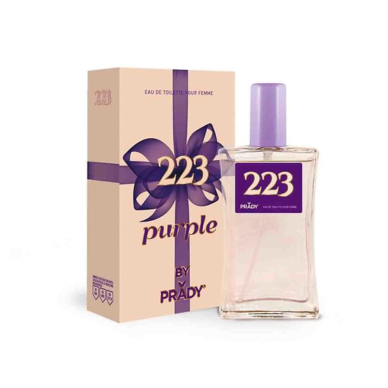 Eau de Toilette Purple pour femmes en spray 100ml Prady Parfums