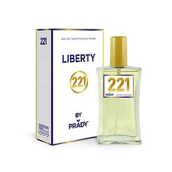 Eau de Toilette Liberty pour femmes en spray 100ml Prady Parfums