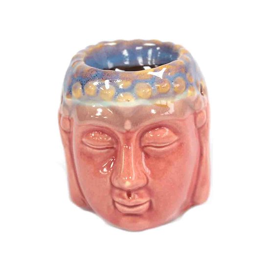 Brûleur à huile Bouddha Rose céramique cire parfumée décoration