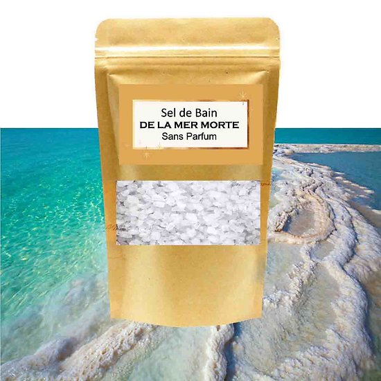 Sel de bain Mer Morte hydrate, exfolie et régénère la peau