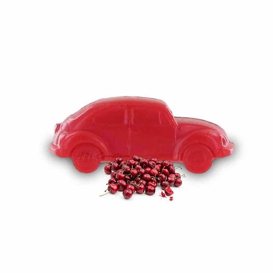 Savon Voiture parfumé Cerise fantaisie 25g rouge soap