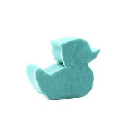 Mini savon invité Figue Sauvage forme canard coloris vert