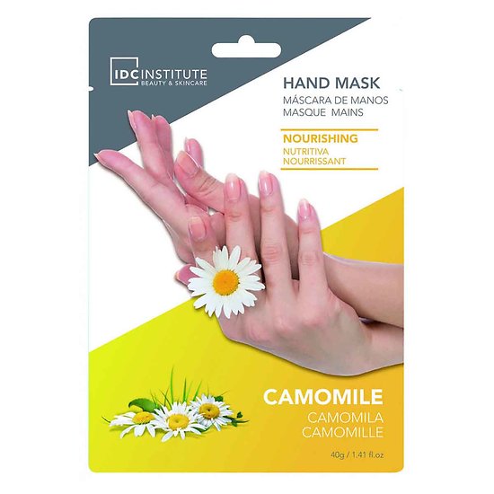 Masque gant nourrissant pour les mains Camomille IDC Institute