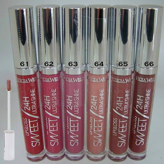 Gloss lèvres Sweet Ultra Shine 24h brillant nude Leticia Well