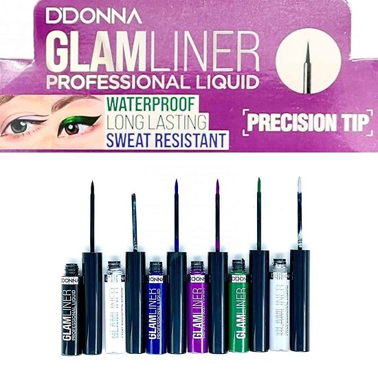 Eyeliner Glam Liner liquide pointe high-tech waterproof D'donna