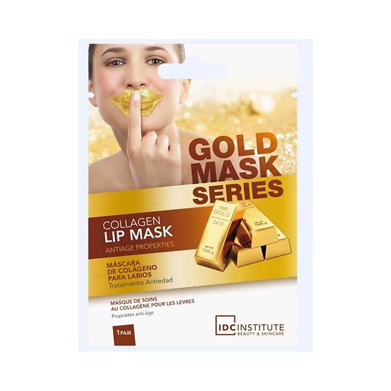 Masque pour lèvres hydrogel anti-âge au collagène IDC Institute