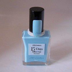 Vernis à ongles Bleu Layette n°39 effet gel 15 days D'donna