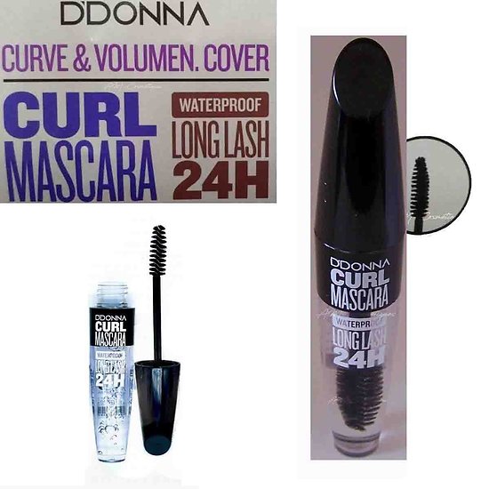 Mascara Transparent Curl waterproof et volume D'donna