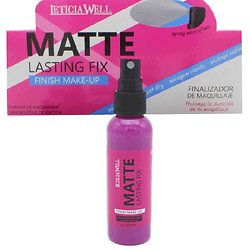 Fixateur mat Finish Makeup spray après maquillage Leticia Well