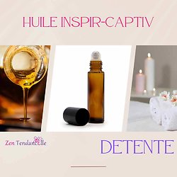Huile Détente InspiR-CaptiV parfum floral roll-on 10ml
