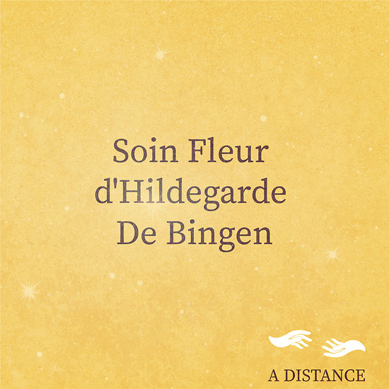 Soin Fleur d'Hildegarde De Bingen