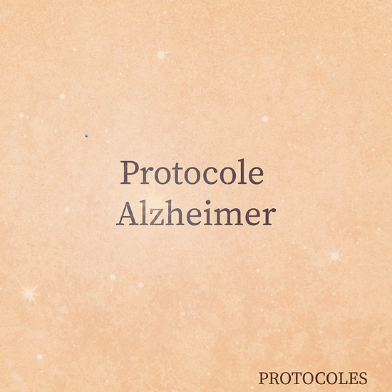 Protocole Alzheimer