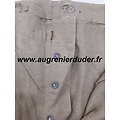 Pantalon de treillis modèle 1938 France