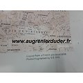 Carte Paris 1944 US wwII