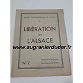 Affiche libération de l'Alsace France wwII
