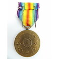 Médaille Grande Guerre pour la civilisation Belgique ww1