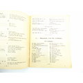 Livret traduction Français / Allemand 1940