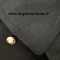 Manteau noir officier / officer coat  1914 France wwI