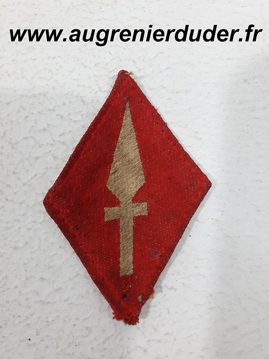 Formation badge 1st corps GB wwII