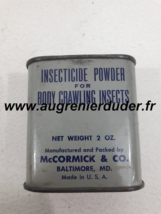 Insecticide  powder US wwII