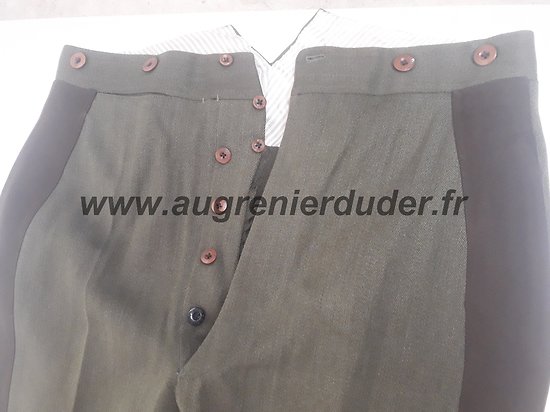 Pantalon officier modèle 1921 France ww2