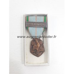 medaille commémorative agrafe France ww2