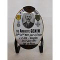 Plaque mémoire Auguste Genin 51ème RI France ww1