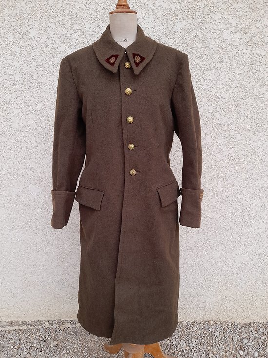 manteau / capote officier service de santé 1940