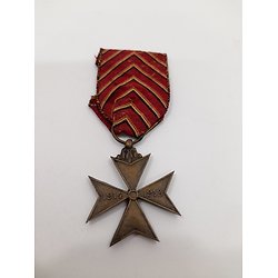Médaille Croix des déportés ww1 Belgique
