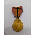 Médaille commémorative Leopold ww1 Belgique