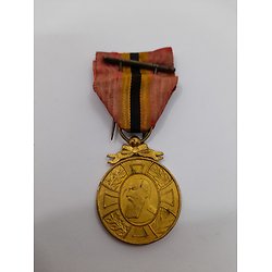 Médaille commémorative Leopold ww1 Belgique