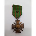 Médaille Croix de guerre ww1 France