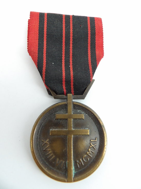 Médaille de la Résistance France ww2