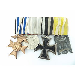Barette médailles Bavaroises ww1