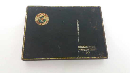 Boite cigarettes player's navy cut USA / GB ww2