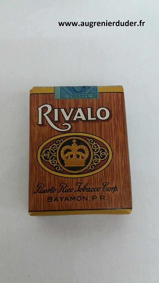 Paquet de cigarettes Rivalo 1944 US